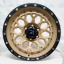 "RIN 17X9 6-139.7 R1 SPORT RGW8892/70442 SAND DESERT+BLACK LIP CHROME RIVETS ET0 CB110" 