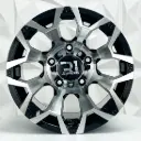 RIN 15X10 6-139.7 R1 SPORT 5302 BLACK MACHINE FACE ET-44 CB110